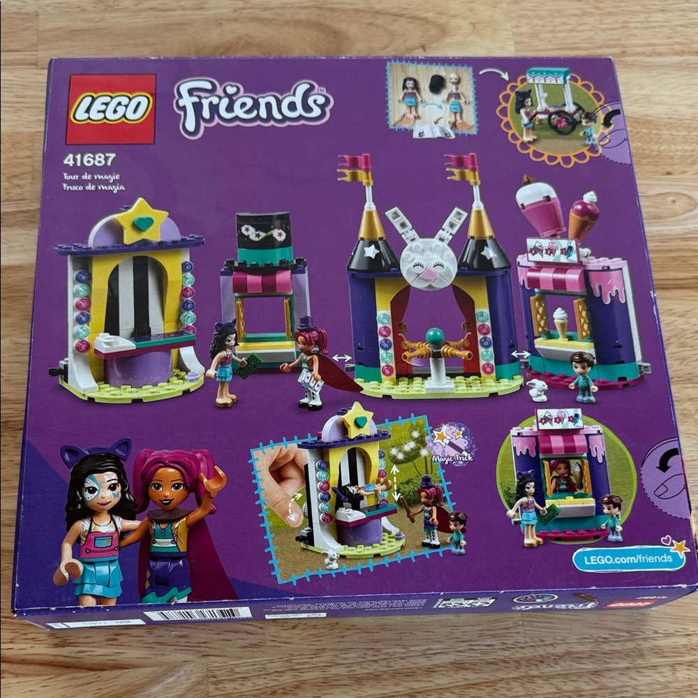 Lego Friends Amusement Park Set - Purple, Yellow, Pink